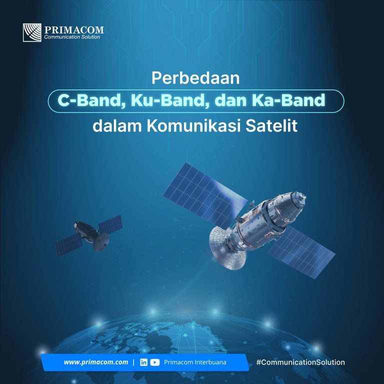 Perbedaan C-Band, Ku-Band, dan Ka-Band dalam Komunikasi Satelit
