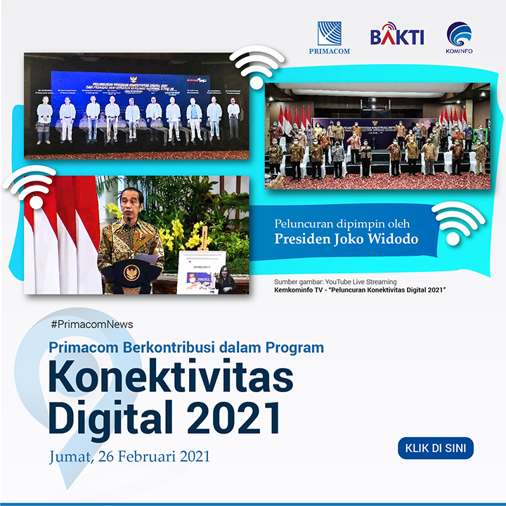 Primacom Berkontribusi dalam Program Konektivitas Digital 2021