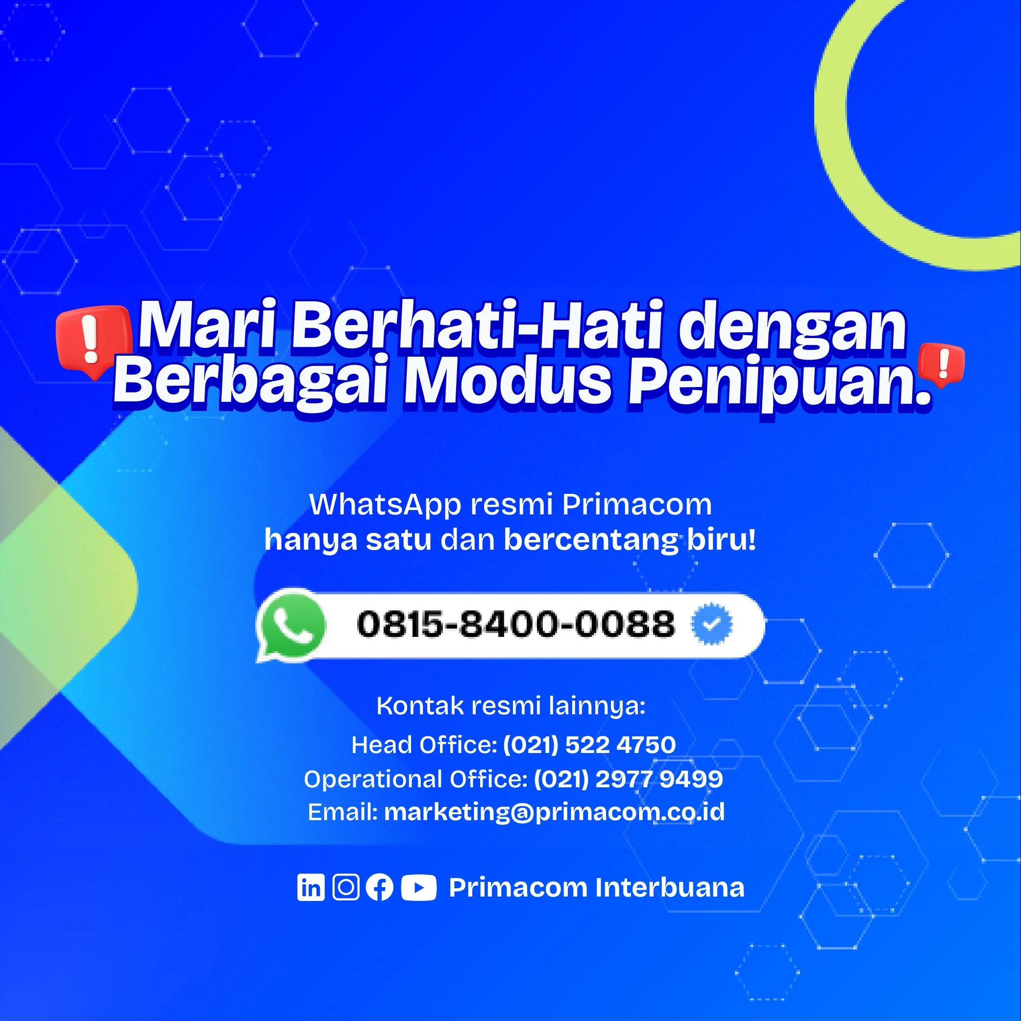 Mobile Banner Waspada Penipuan