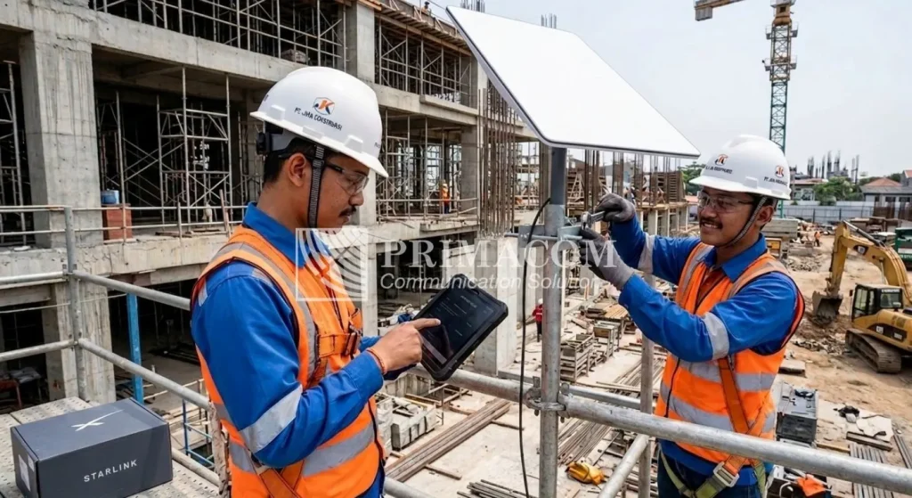Starlink untuk Proyek Konstruksi, Bisa Beli dan Sewa di Reseller Resmi