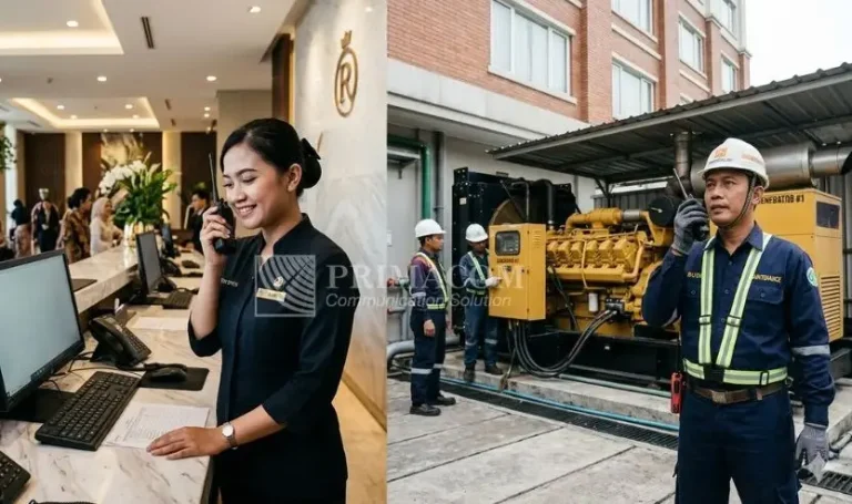 3 Kegunaan Radio HT untuk Sektor Hospitality