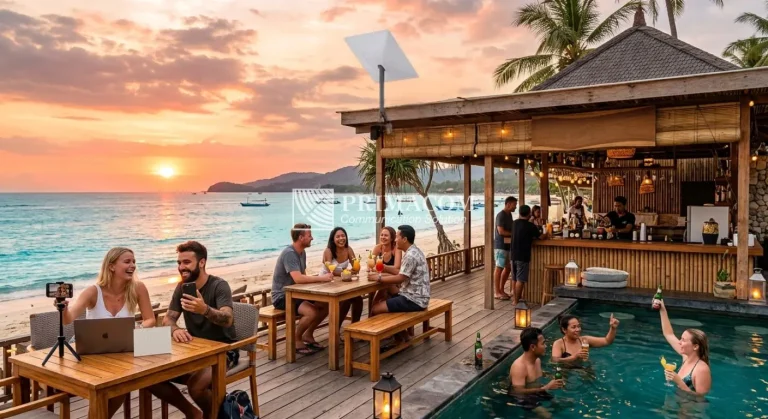 Buy Starlink in Lombok for Hotel or Villa
