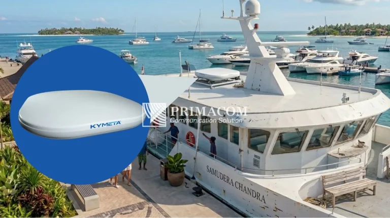 Pakai Antena Kymeta untuk Internet di Kapal!