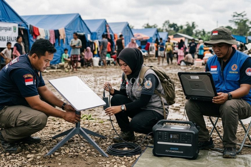 Starlink untuk Bencana, Bantu Komunikasi Saat Evakuasi