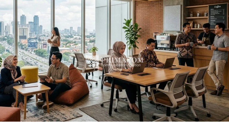 Coworking Space Harus Pakai Internet Bisnis, Pilih Primacom Jadi Vendor